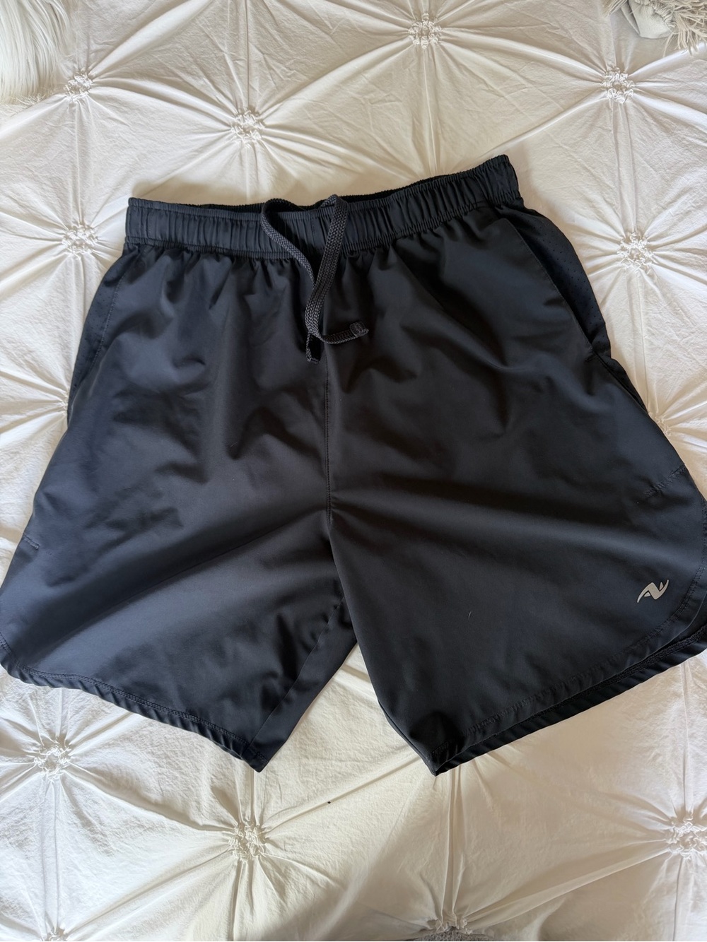 Athletic Works Dri-More Men’s Black Athletic Shorts Size M